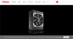 Desktop Screenshot of enermax.de